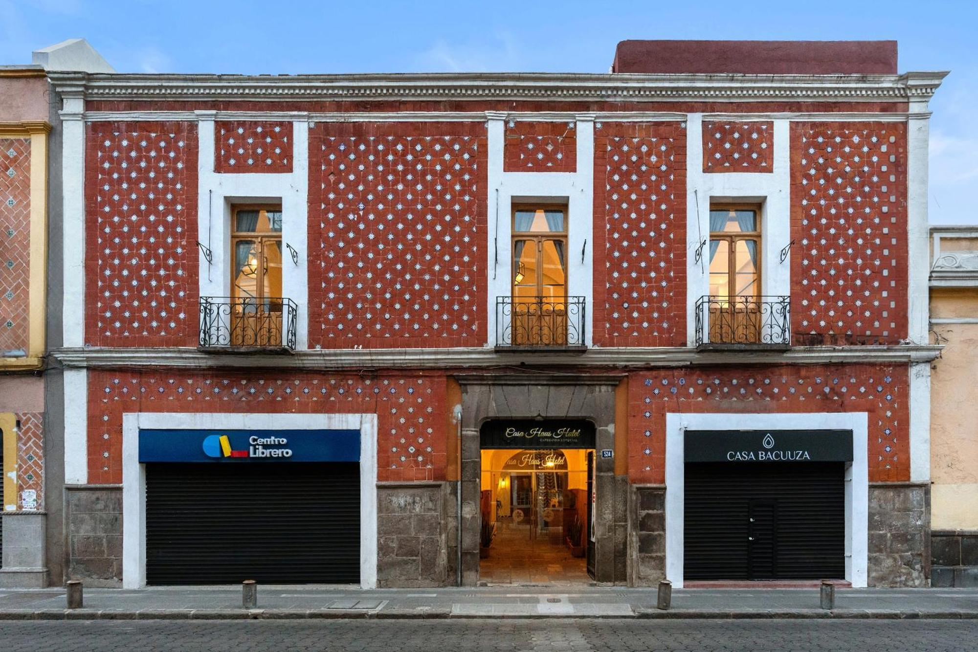 Casa Haus Hotel Puebla Centro Historico Экстерьер фото